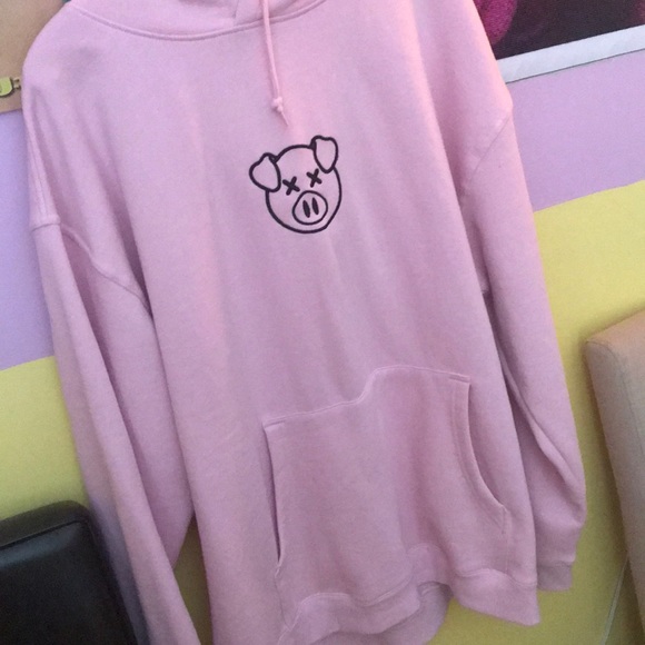 Shane Dawson Pink piggy hoodie - Picture 2 of 6